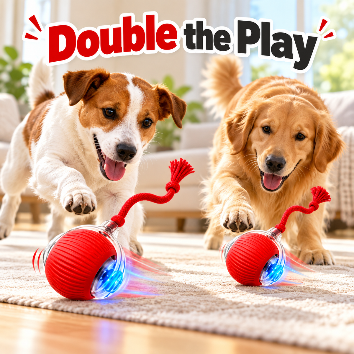 WagRoll Interactive Rolling Dog Ball
