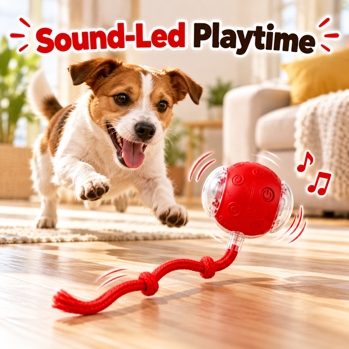 WagRoll Interactive Rolling Dog Ball