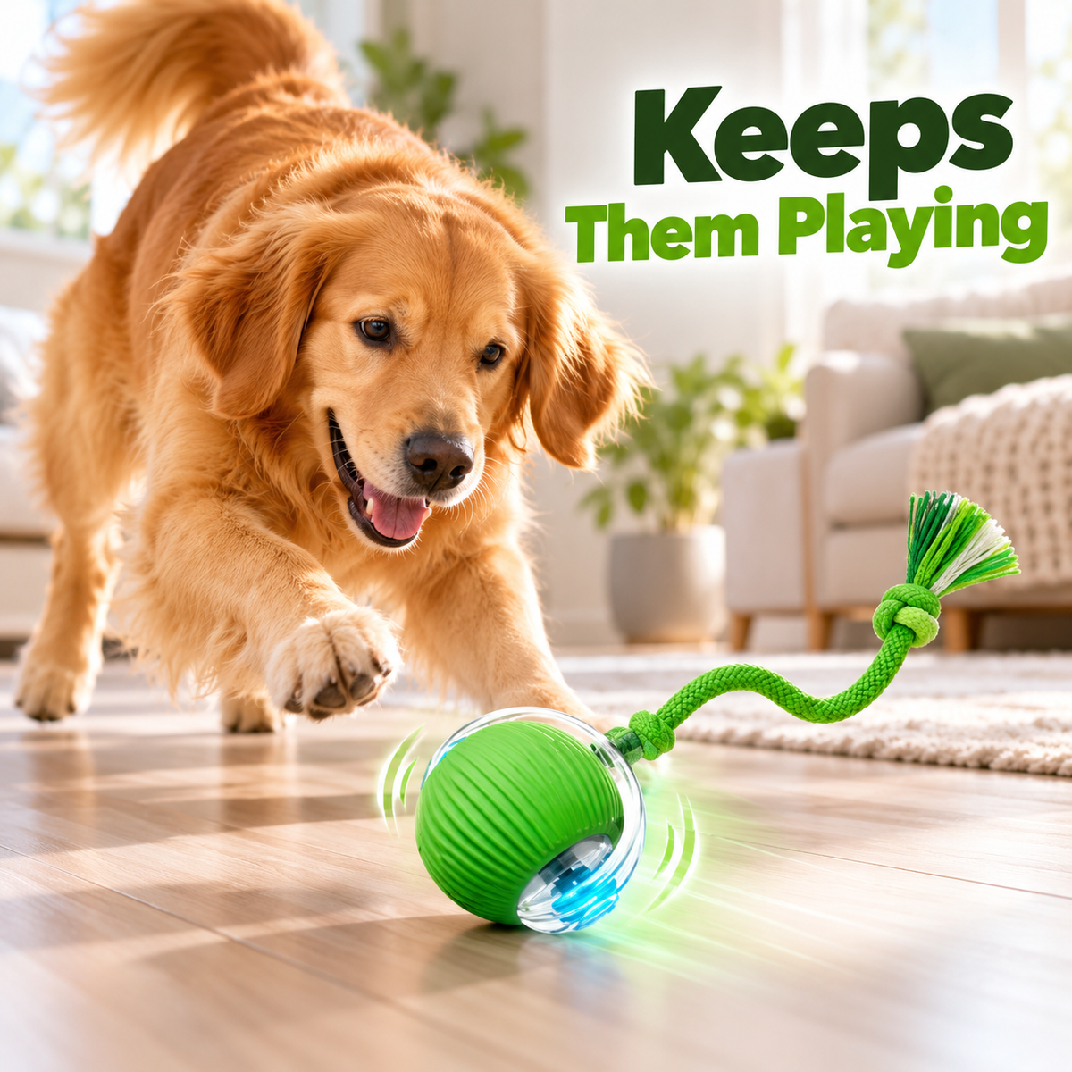 WagRoll Interactive Rolling Dog Ball