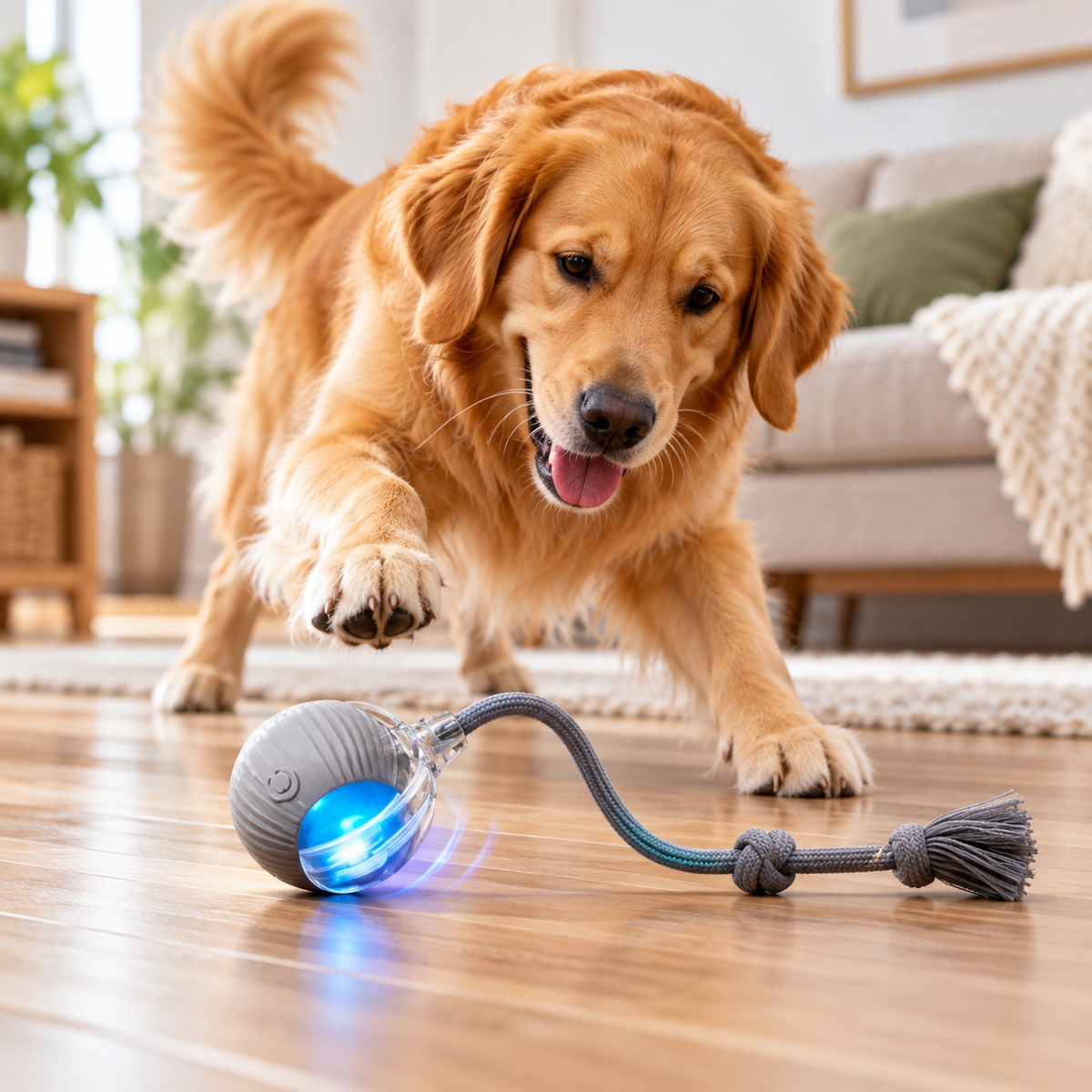 WagRoll Interactive Rolling Dog Ball